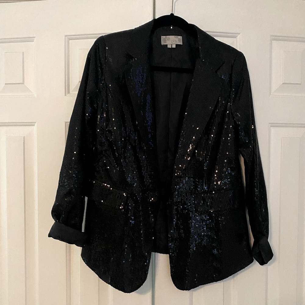 Solemio sequined blazer